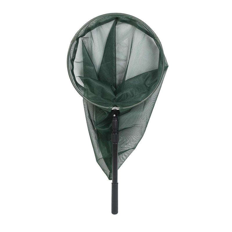 RESTCLOUD Professional Insect and Butterfly Net with 14" Stainless Ring, 26" Net Depth, Strong Aluminum Telescopic Handle Extends to 39", Full Extended to 53 Inches Green - Image 5